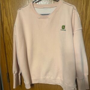 John Deere Pink Sweatshirt (Pink)